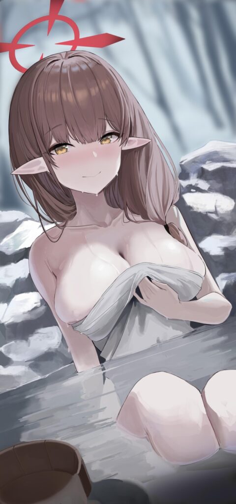 温泉のエロ画像 7
