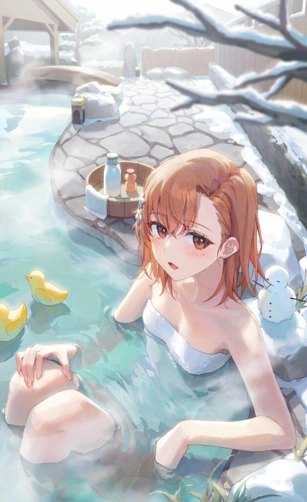 温泉のエロ画像 8