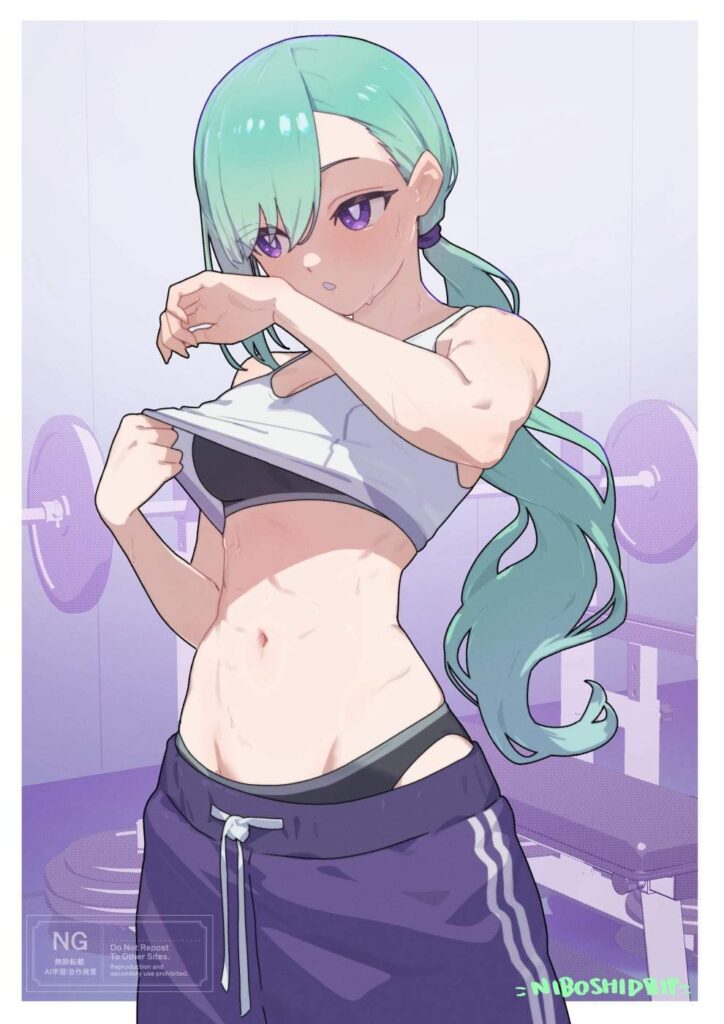 汗のエロ画像 7
