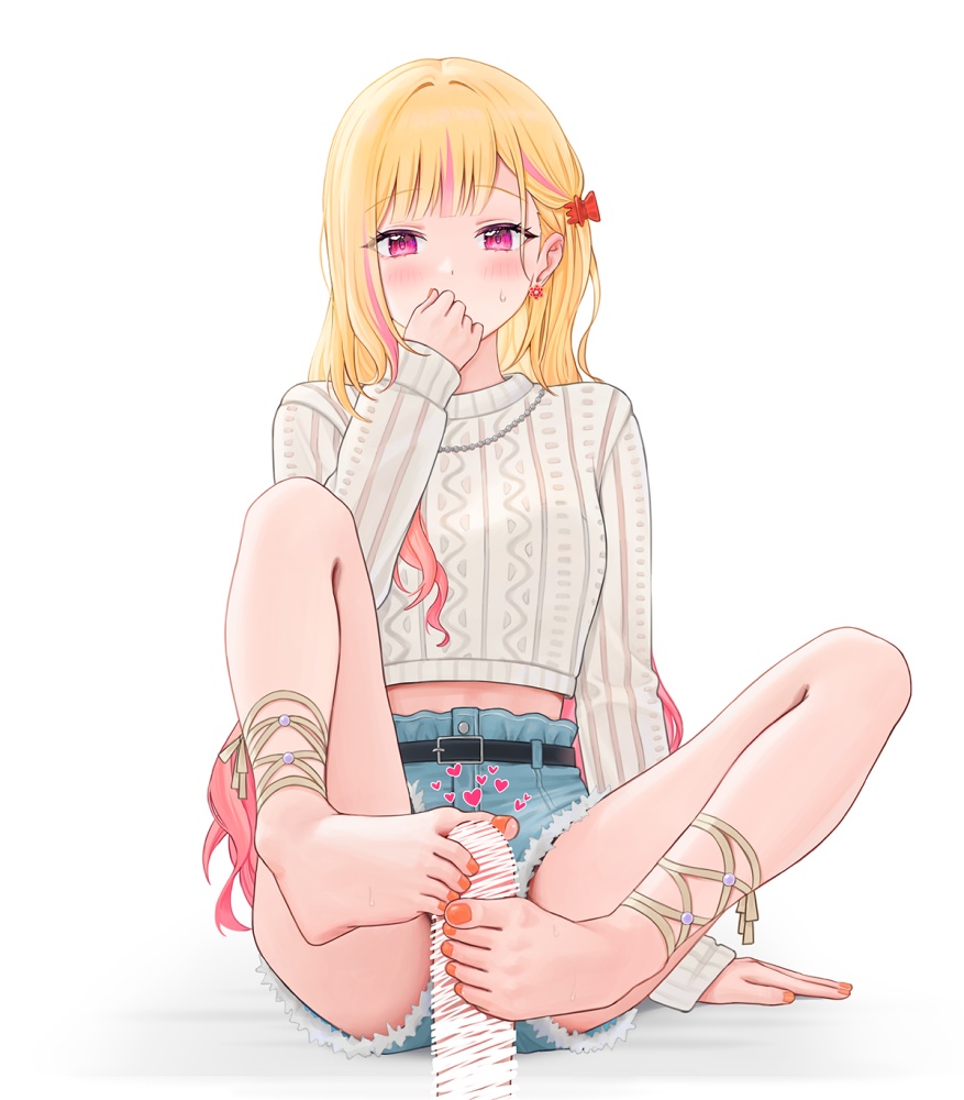 足コキのエロ画像 20