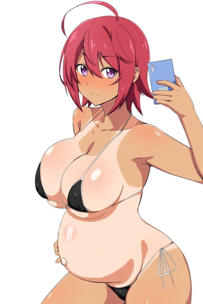 ボテ腹のエロ画像 5