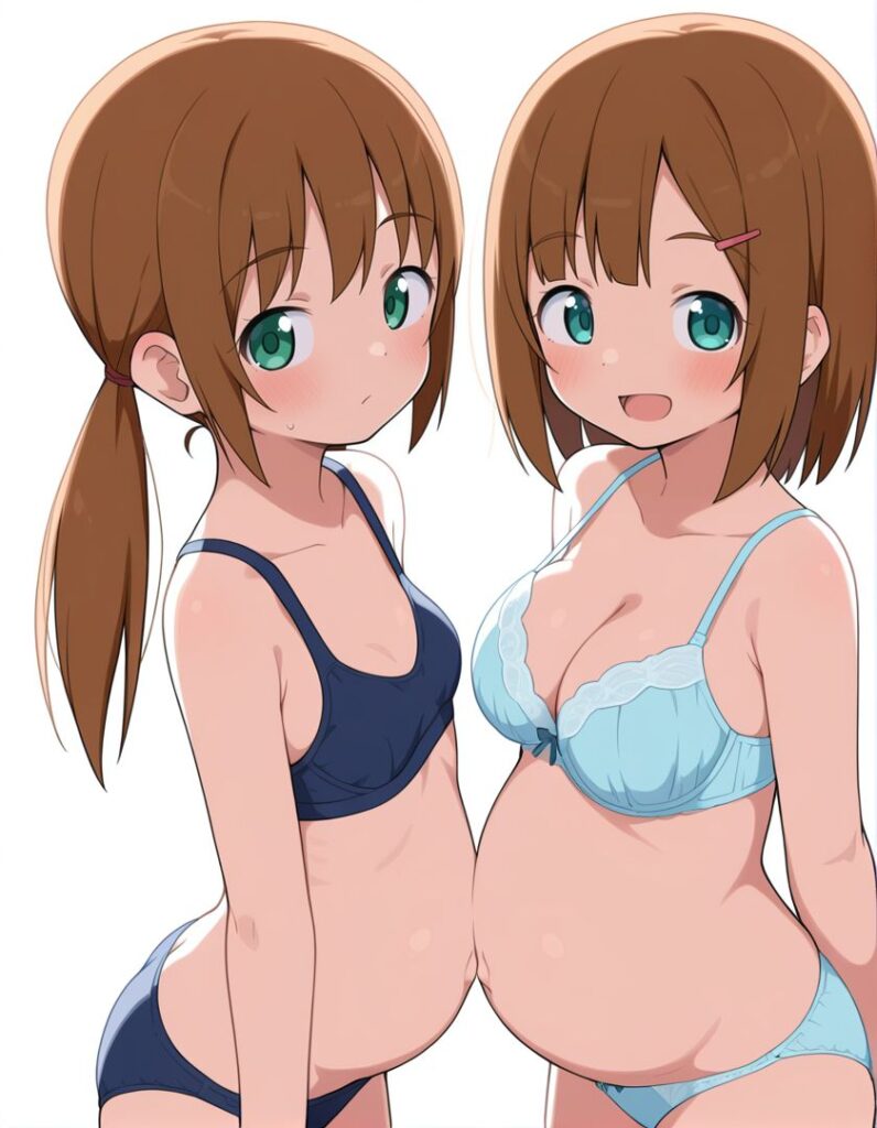 ボテ腹のエロ画像 14