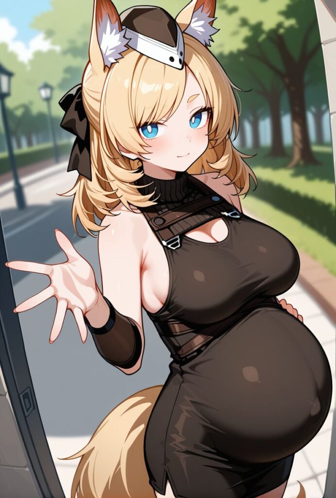 ボテ腹のエロ画像 1