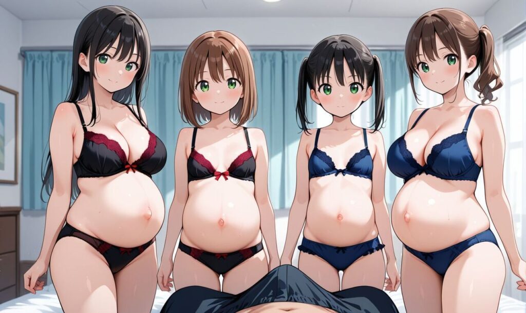 ボテ腹のエロ画像 6