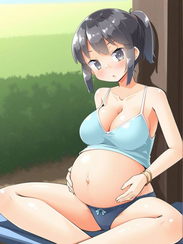 ボテ腹のエロ画像を復習していく 20枚