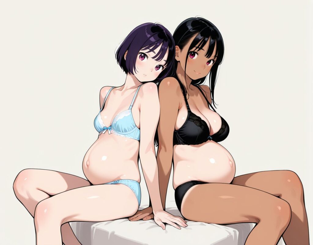 ボテ腹のエロ画像 20