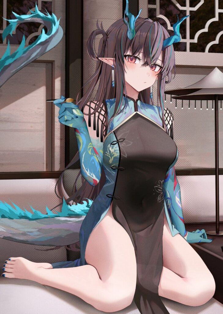 チャイナドレスのエロ画像 19