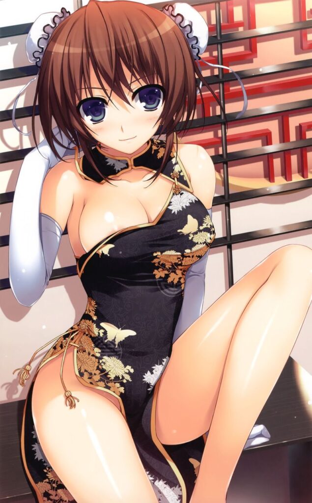 チャイナドレスのエロ画像 1