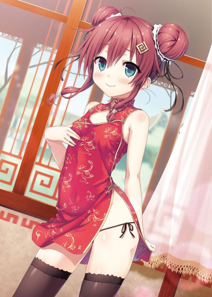 チャイナドレスのエロ画像 19