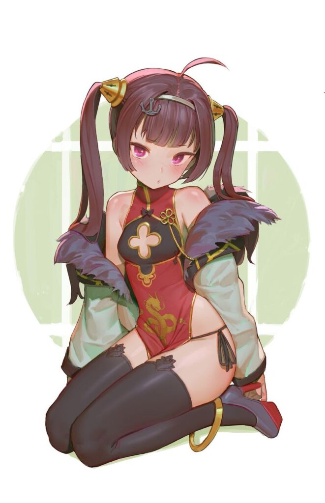 チャイナドレスのエロ画像 4
