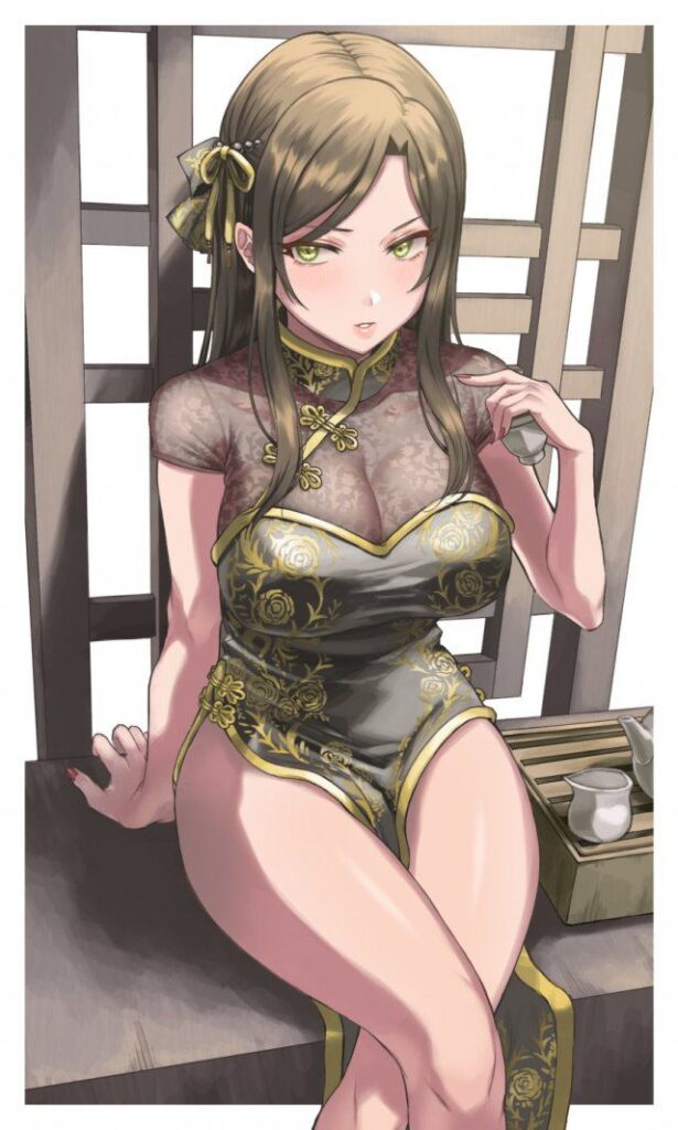 チャイナドレスのエロ画像 15