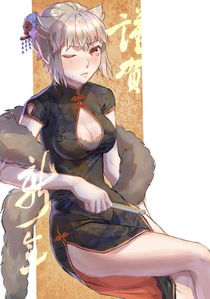 チャイナドレスのエロ画像 8