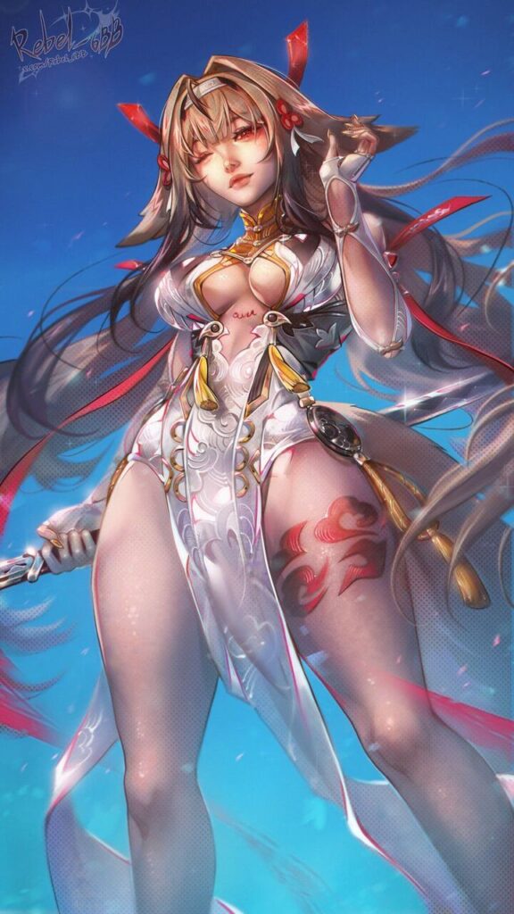 チャイナドレスのエロ画像 19