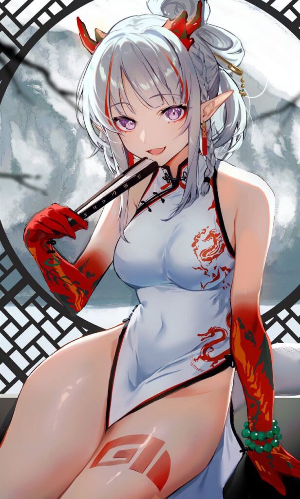 チャイナドレスのエロ画像 6