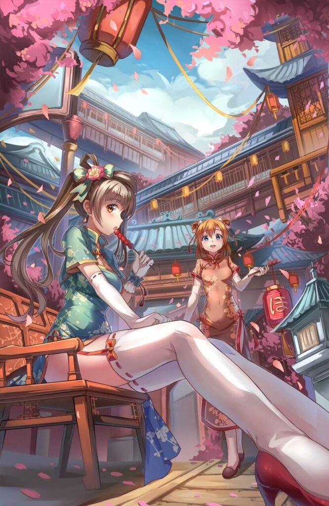 チャイナドレスのエロ画像 15