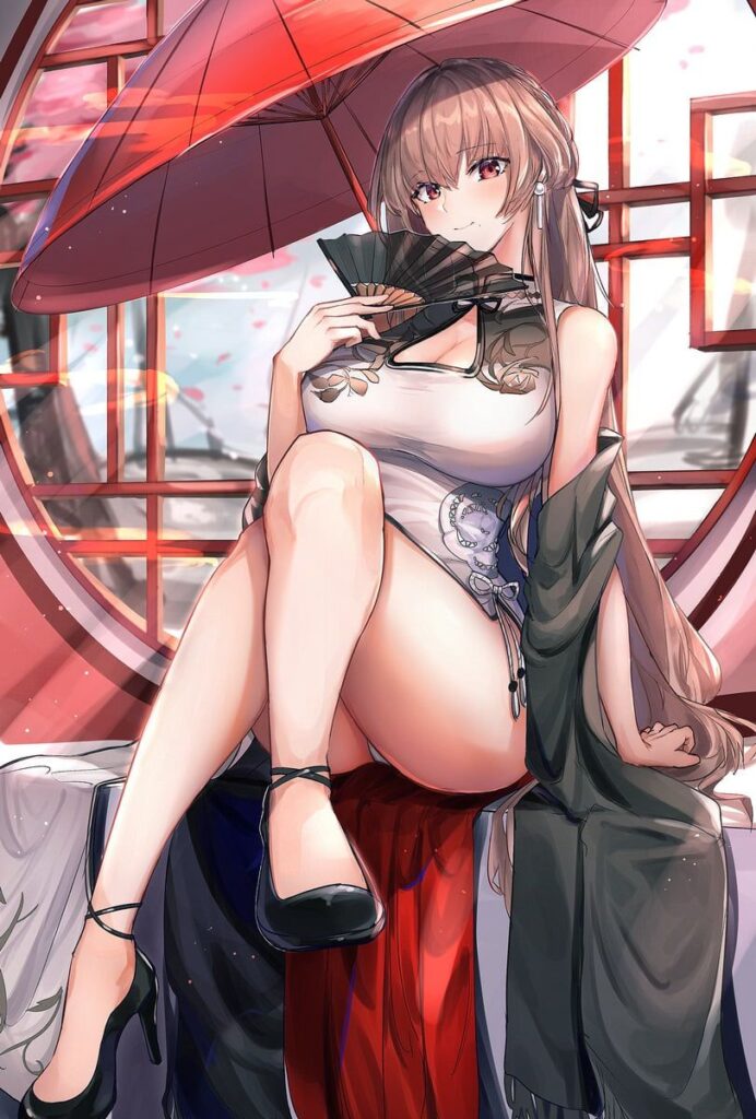 チャイナドレスのエロ画像 4