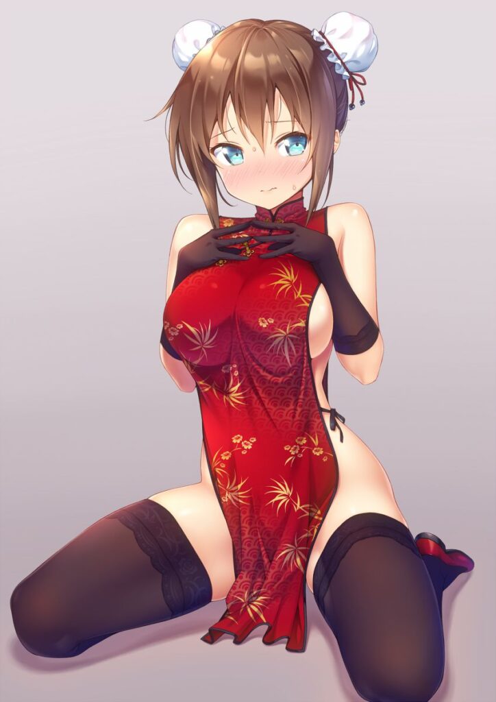 チャイナドレスのエロ画像 13