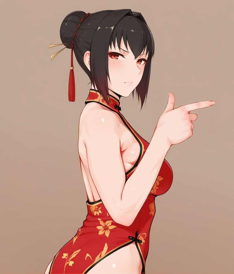 チャイナドレスのエロ画像 14