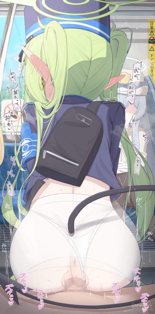 電車のエロ画像 20