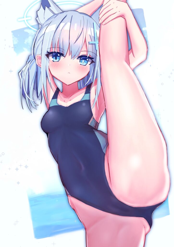 開脚のエロ画像 9