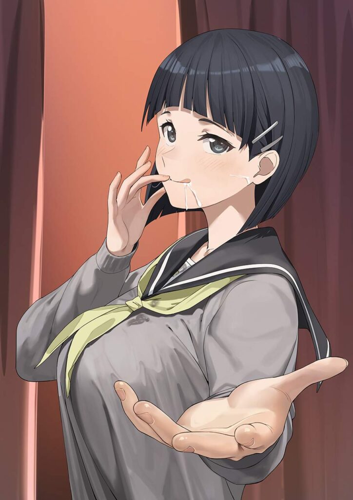 口内射精のエロ画像 20
