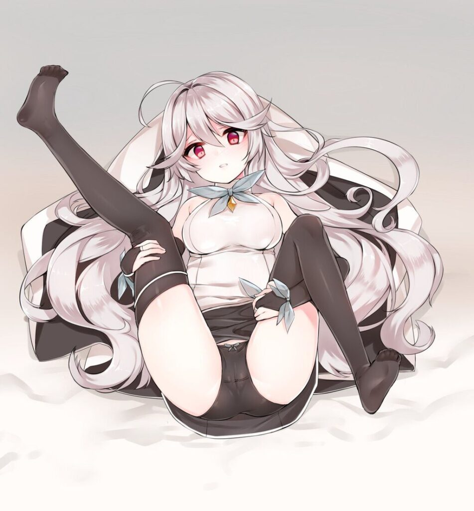 まんぐり返しのエロ画像 9