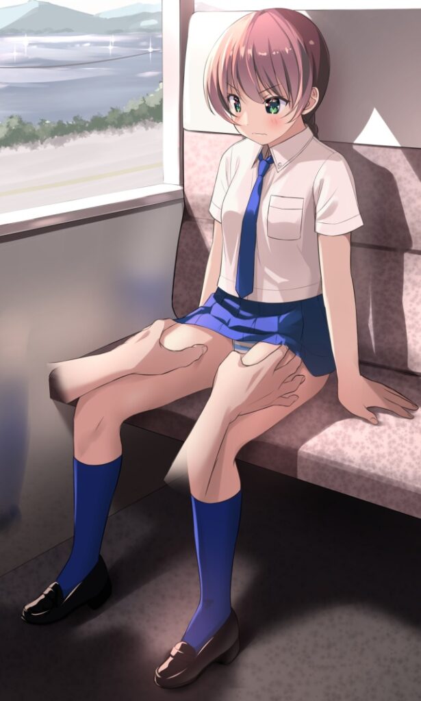縞パンのエロ画像 17