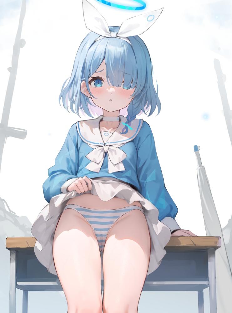 縞パンのエロ画像 20