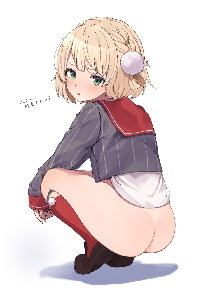うんこ座りのエロ画像 15