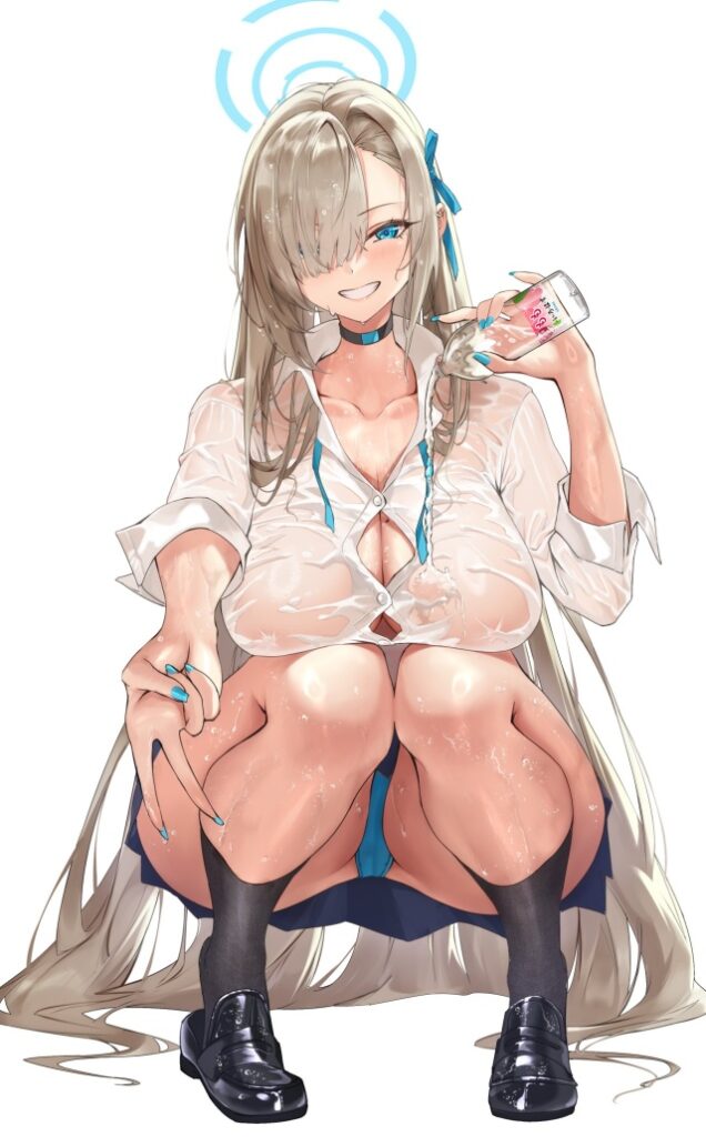 うんこ座りのエロ画像 1