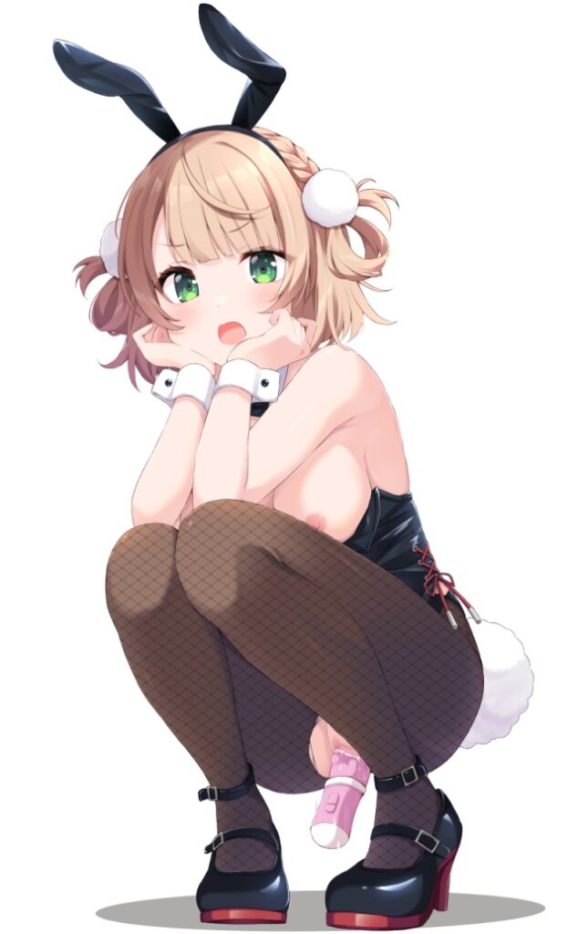 うんこ座りのエロ画像 4