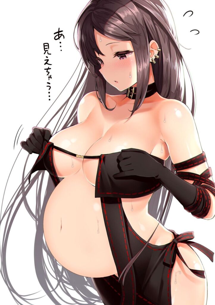 ボテ腹のエロ画像 15