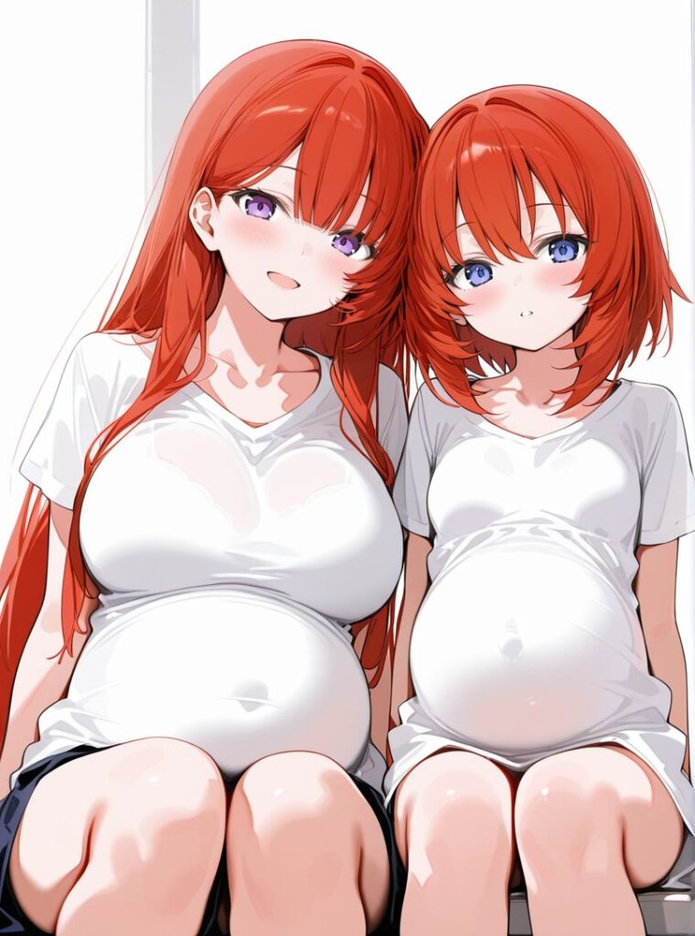 ボテ腹のエロ画像 12