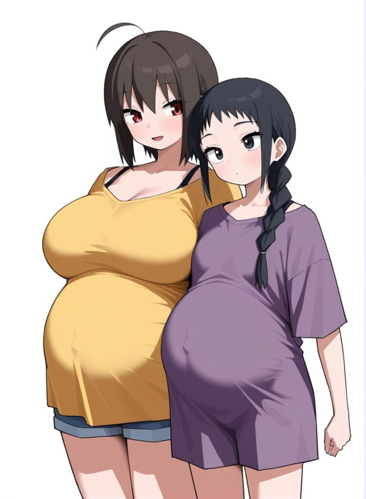 ボテ腹のエロ画像 5
