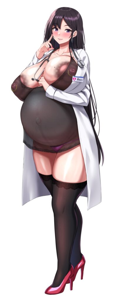 ボテ腹のエロ画像 7