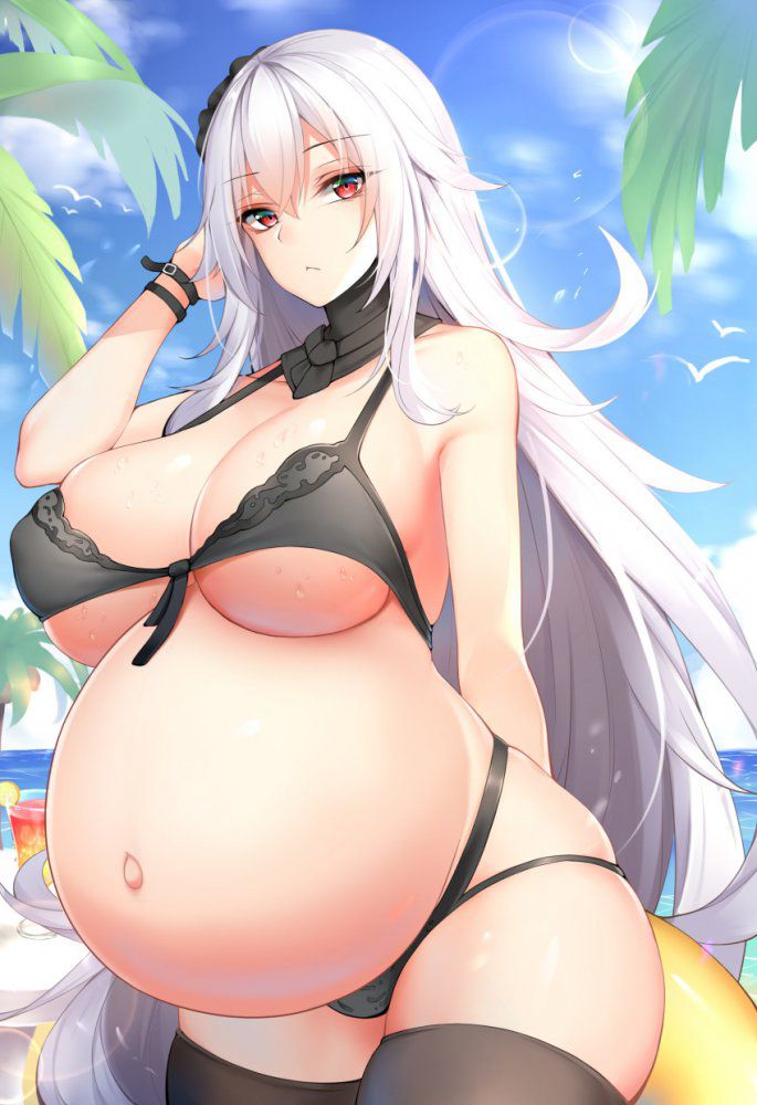ボテ腹のエロ画像 8