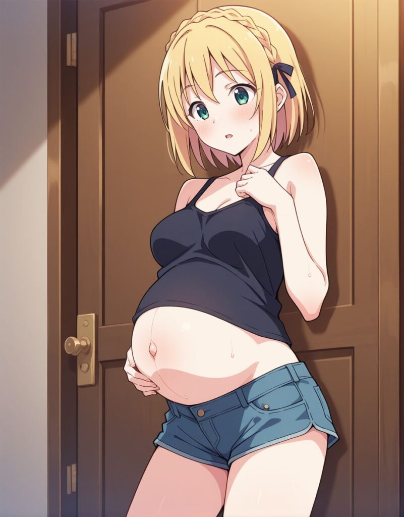 ボテ腹のエロ画像 20