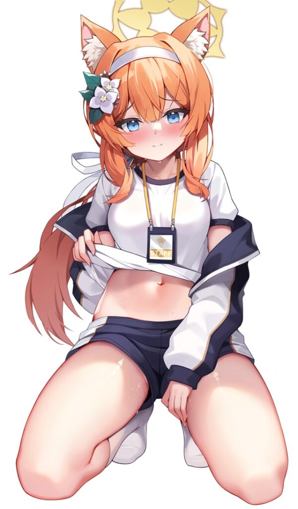 ブルーアーカイブのエロ画像 1