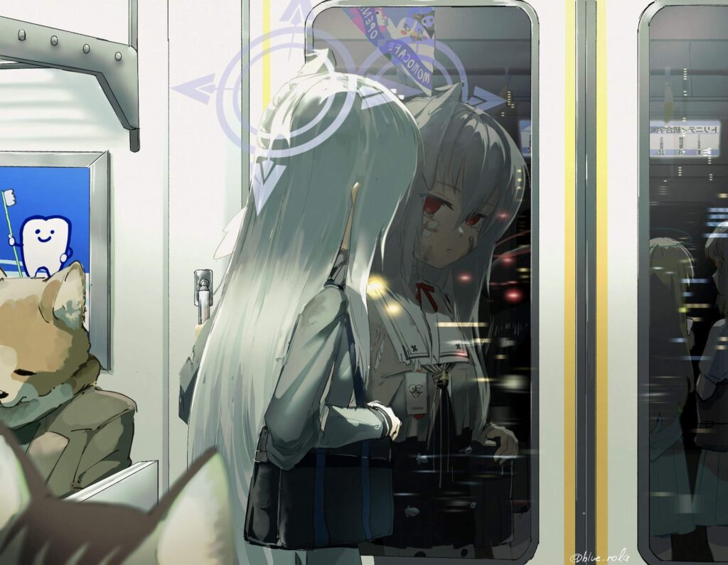 ブルーアーカイブのエロ画像 1