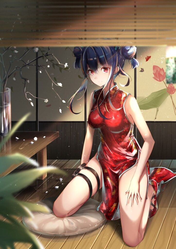 チャイナドレスのエロ画像 14