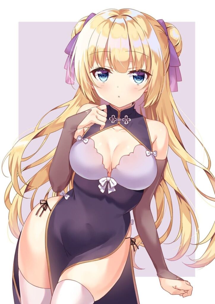 チャイナドレスのエロ画像 1