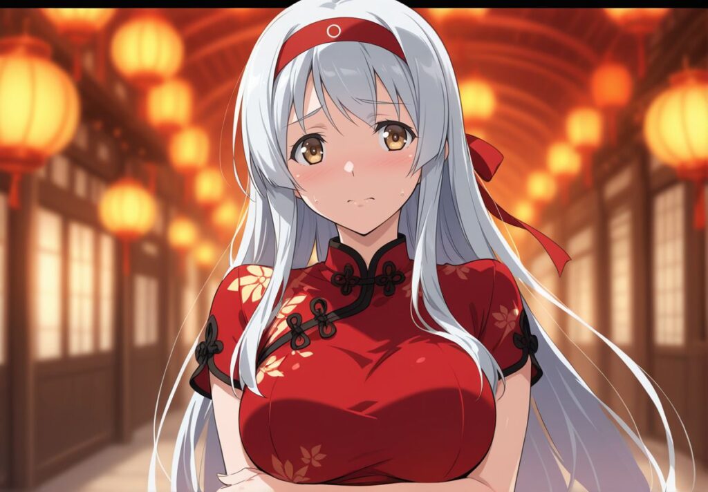 チャイナドレスのエロ画像 4