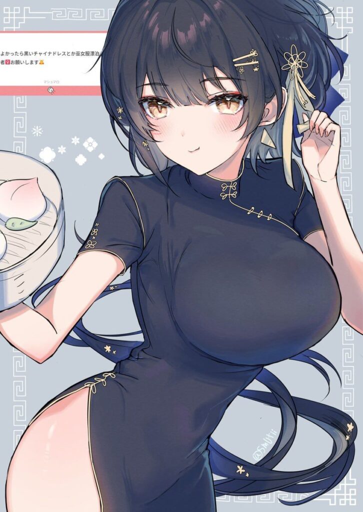 チャイナドレスのエロ画像 9
