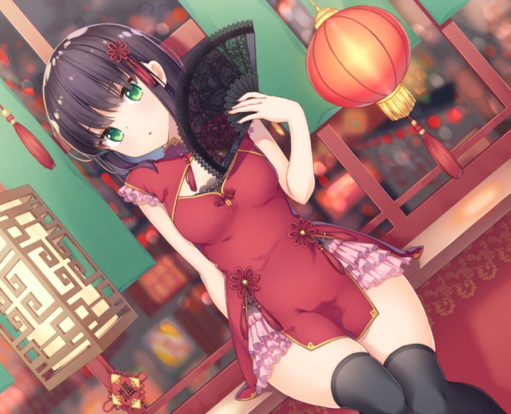 チャイナドレスのエロ画像 19