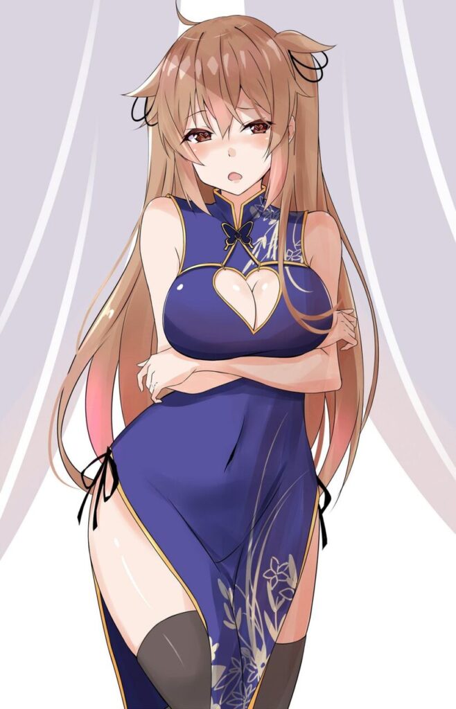 チャイナドレスのエロ画像 16
