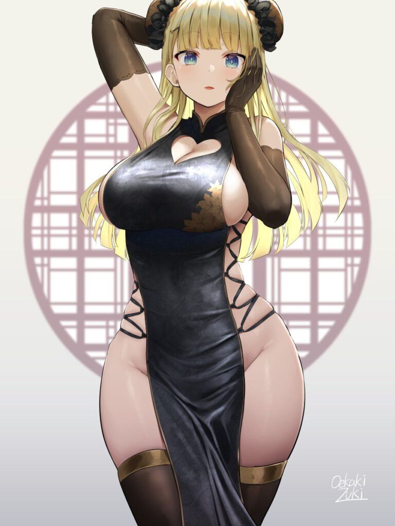 チャイナドレスのエロ画像 20