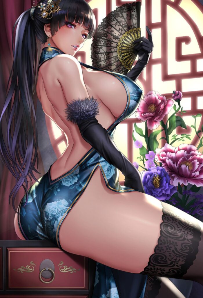 チャイナドレスのエロ画像 9