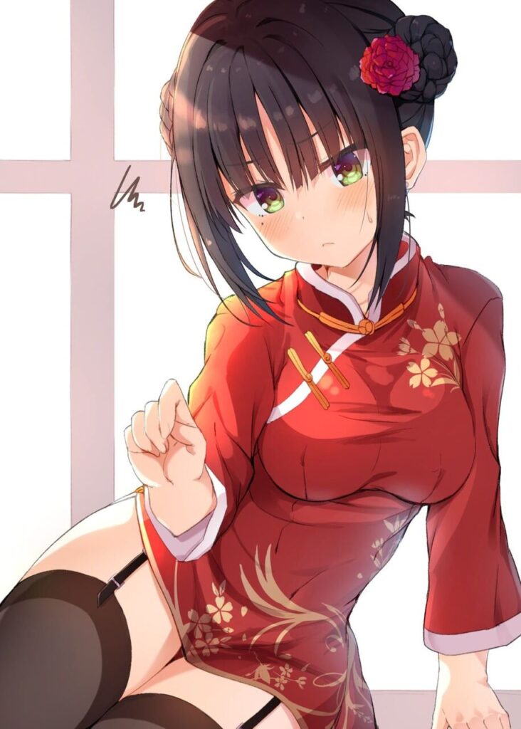 チャイナドレスのエロ画像 10