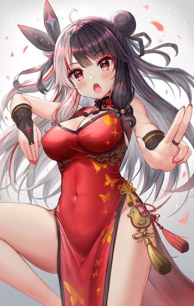 チャイナドレスのエロ画像 13