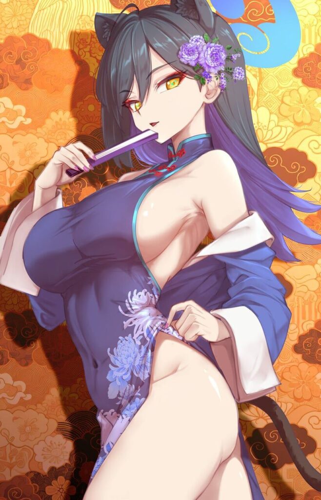 チャイナドレスのエロ画像 13